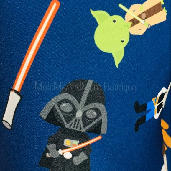 Small NEW Girls Star Wars Leggings Buttery Soft Yoga Pants, Princess Luke Darth - Picture 4 of 9